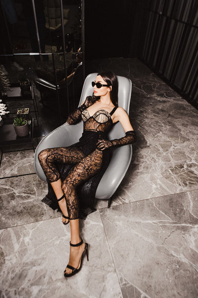 Lace Jumpsuit - eirinimakkoushop