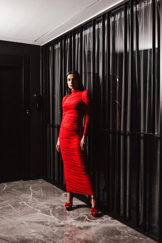 Long Toulle dress - eirinimakkoushop